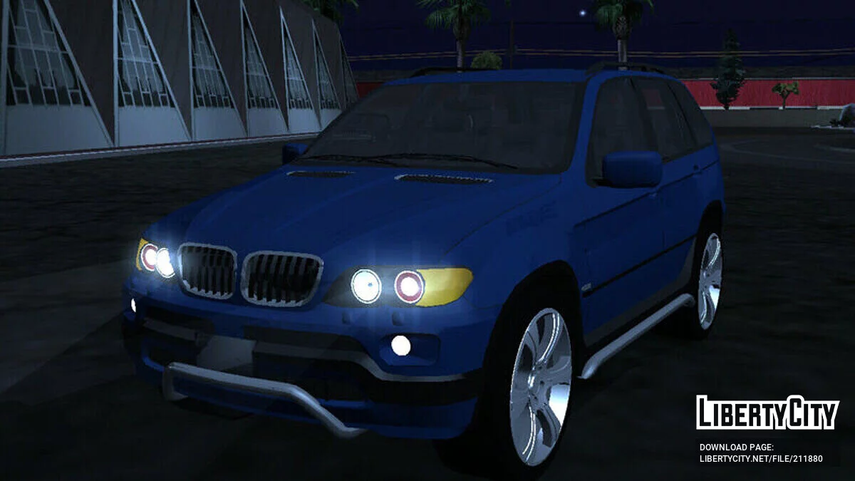 BMW X5 (apenas DFF) / GTA San Andreas (iOS, Android)