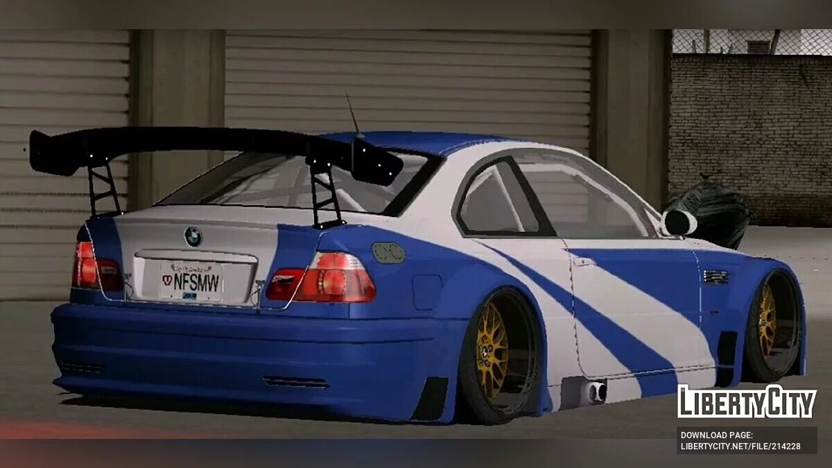 BMW M3 Low Stance / GTA سان أندرياس (iOS، أندرويد)