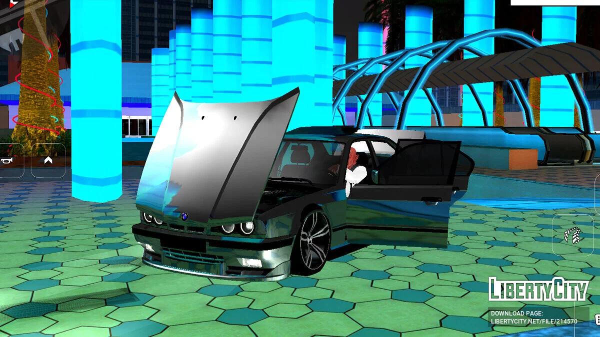 BMW M5 E34 (DFF Only) / GTA San Andreas (iOS, Android)