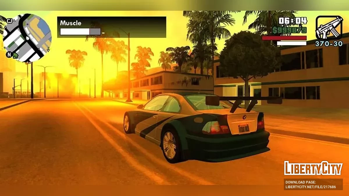 BMW M3 GTR [RPG] / GTA سان أندرياس (iOS، أندرويد)