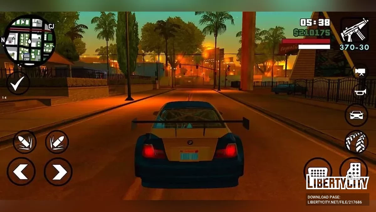 BMW M3 GTR [RPG] / GTA سان أندرياس (iOS، أندرويد)
