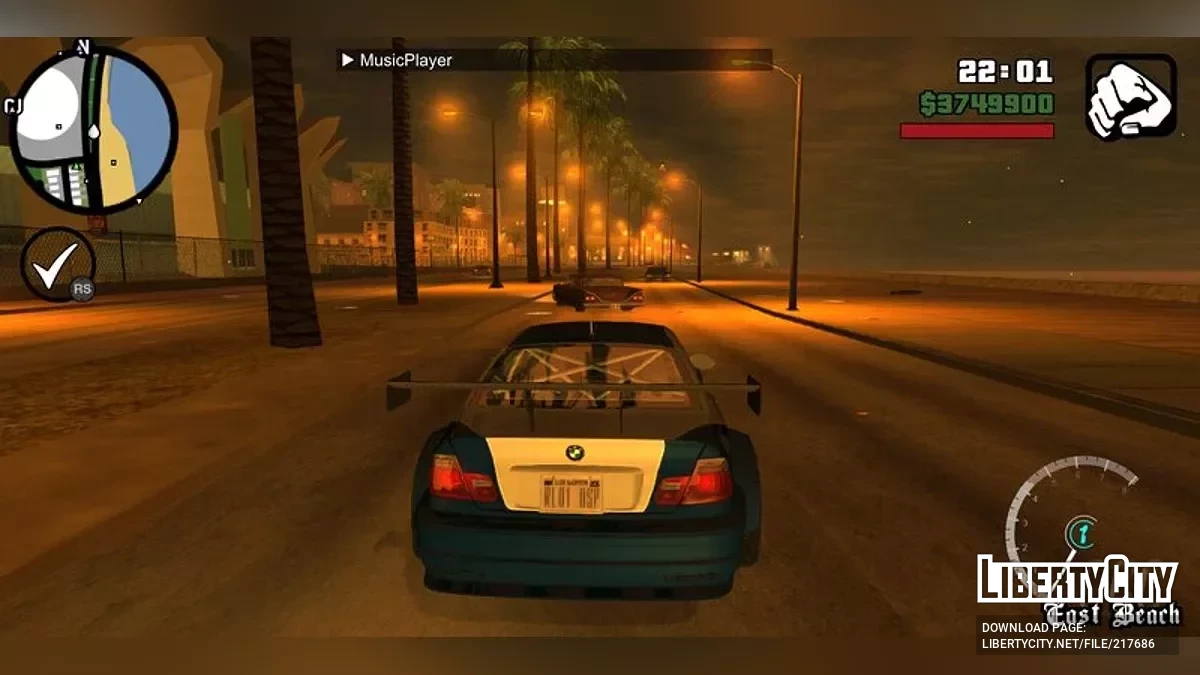 BMW M3 GTR [RPG] / GTA سان أندرياس (iOS، أندرويد)