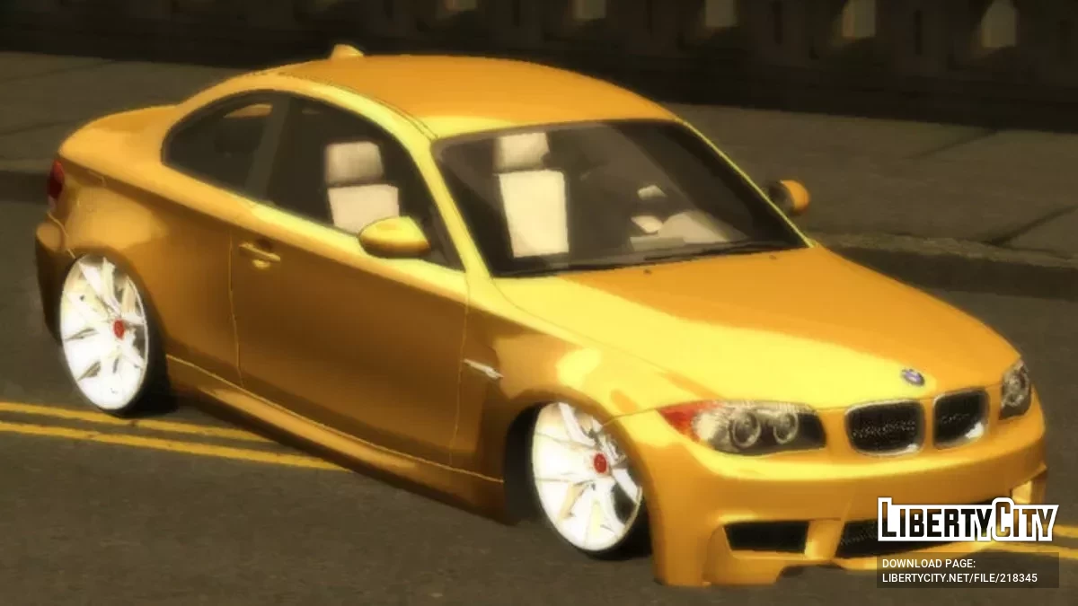 BMW 135i ARGENTYNA (tylko DFF) / GTA San Andreas (iOS, Android)
