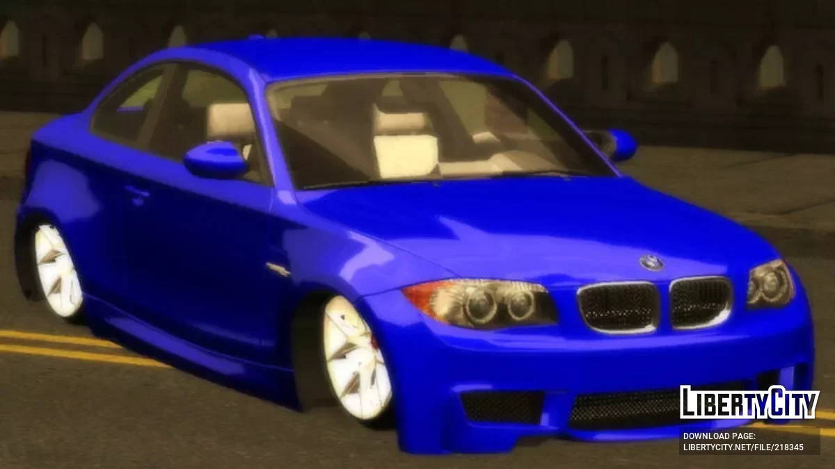 BMW 135i ARGENTYNA (tylko DFF) / GTA San Andreas (iOS, Android)