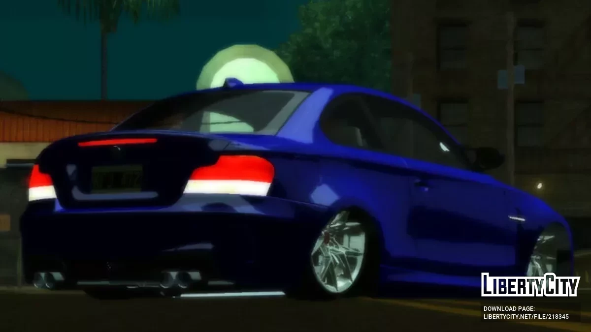 BMW 135i ARGENTYNA (tylko DFF) / GTA San Andreas (iOS, Android)