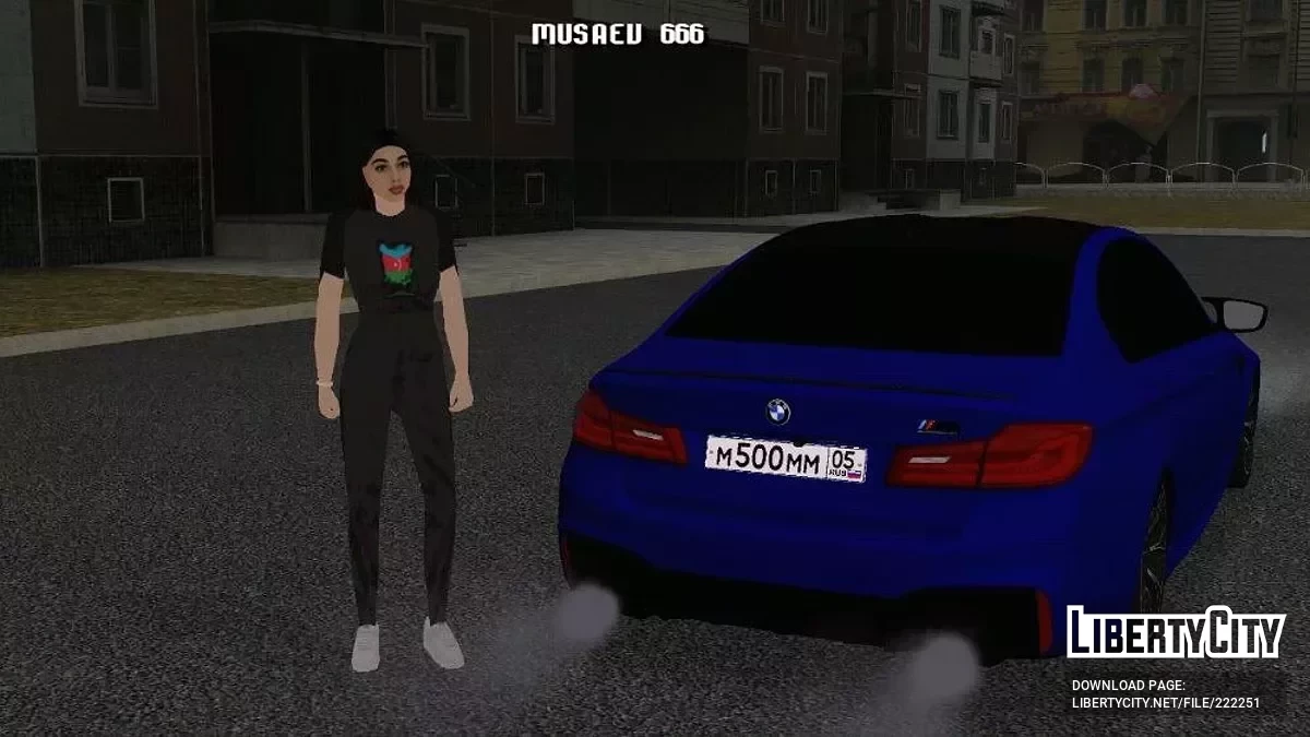 BMW M5 F90 / GTA سان أندرياس (iOS، أندرويد)