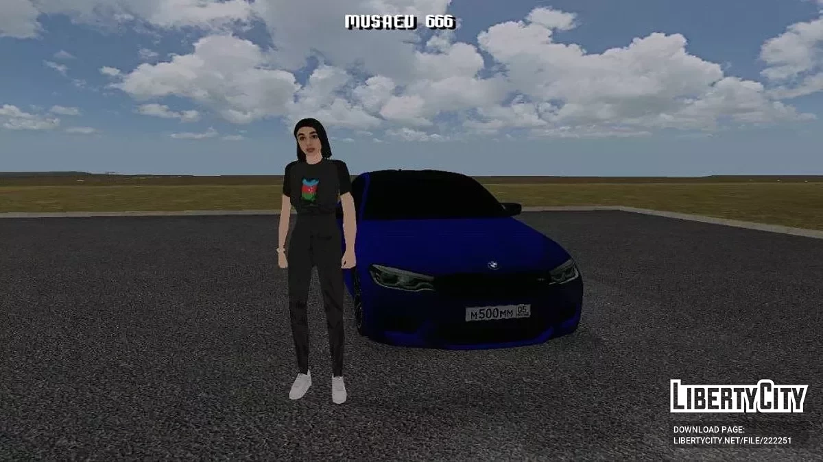 BMW M5 F90 / GTA سان أندرياس (iOS، أندرويد)