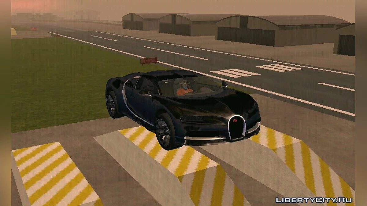 Bugatti Chiron / GTA San Andreas (iOS, Android)