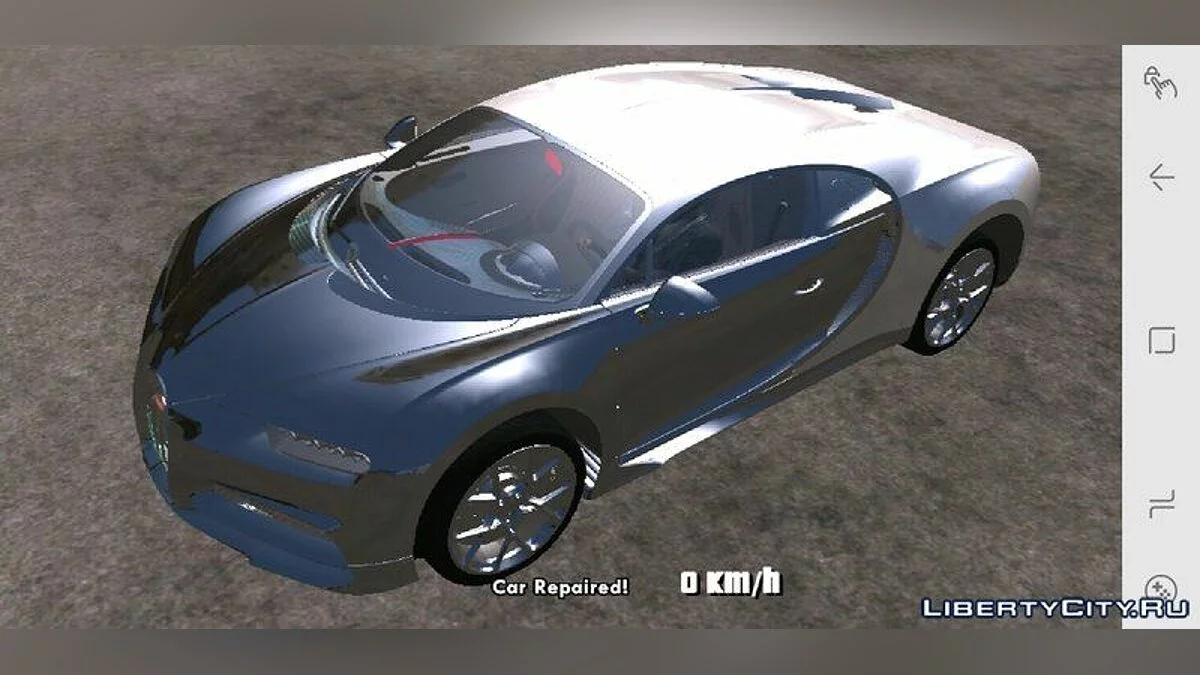 Bugatti Chiron Sport 2018 / GTA San Andreas (iOS, Android)