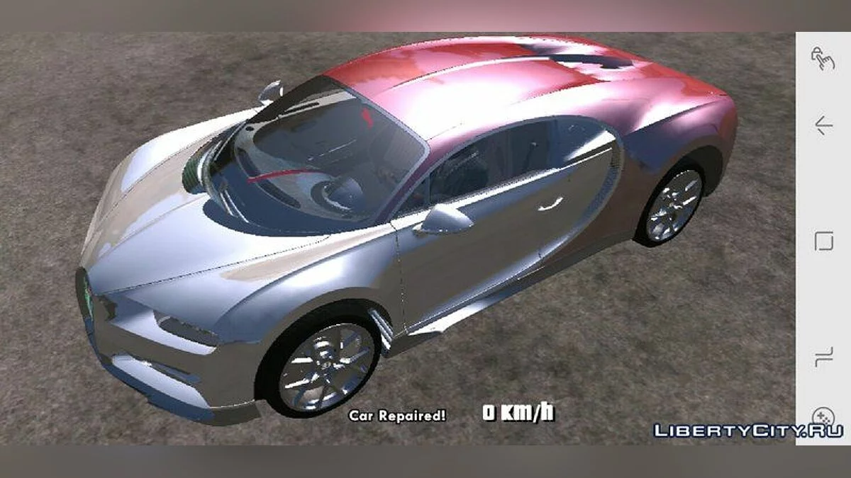 Bugatti Chiron Sport 2018 / GTA San Andreas (iOS, Android)