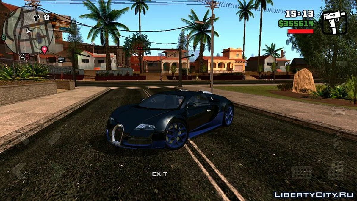Bugatti Veyron / GTA San Andreas (iOS, Android)