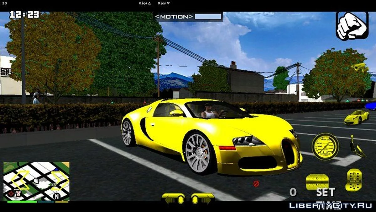 Bugatti Veyron 16.4 / GTA San Andreas (iOS, Android)
