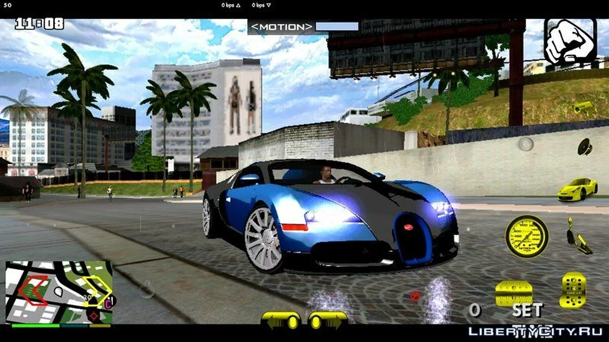 Bugatti Veyron 16.4 / GTA San Andreas (iOS, Android)