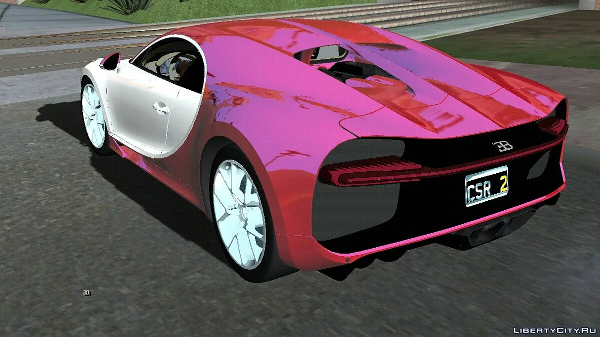 Bugatti Chiron (тільки DFF) / GTA San Andreas (iOS, Android)