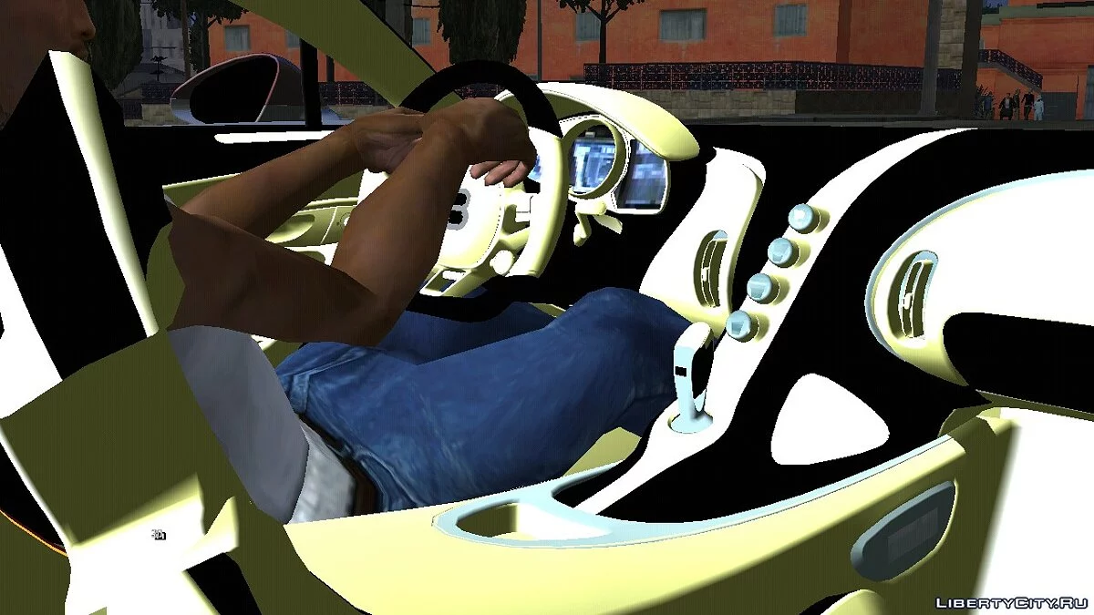 Bugatti Chiron (тільки DFF) / GTA San Andreas (iOS, Android)