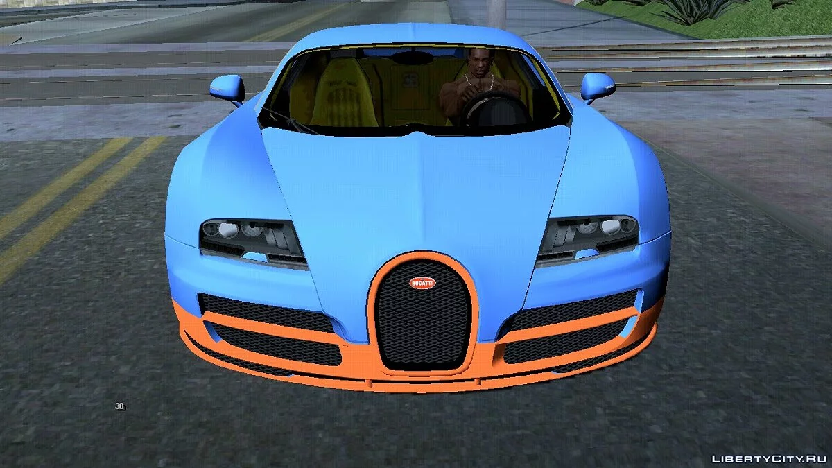 2010 Bugatti Veyron 16.4 Super Sport / GTA San Andreas (iOS, Android)