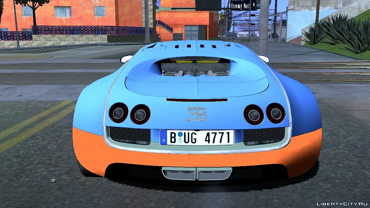 2010 Bugatti Veyron 16.4 Super Sport / GTA San Andreas (iOS, Android)