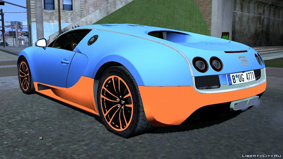 2010 Bugatti Veyron 16.4 Super Sport / GTA San Andreas (iOS, Android)