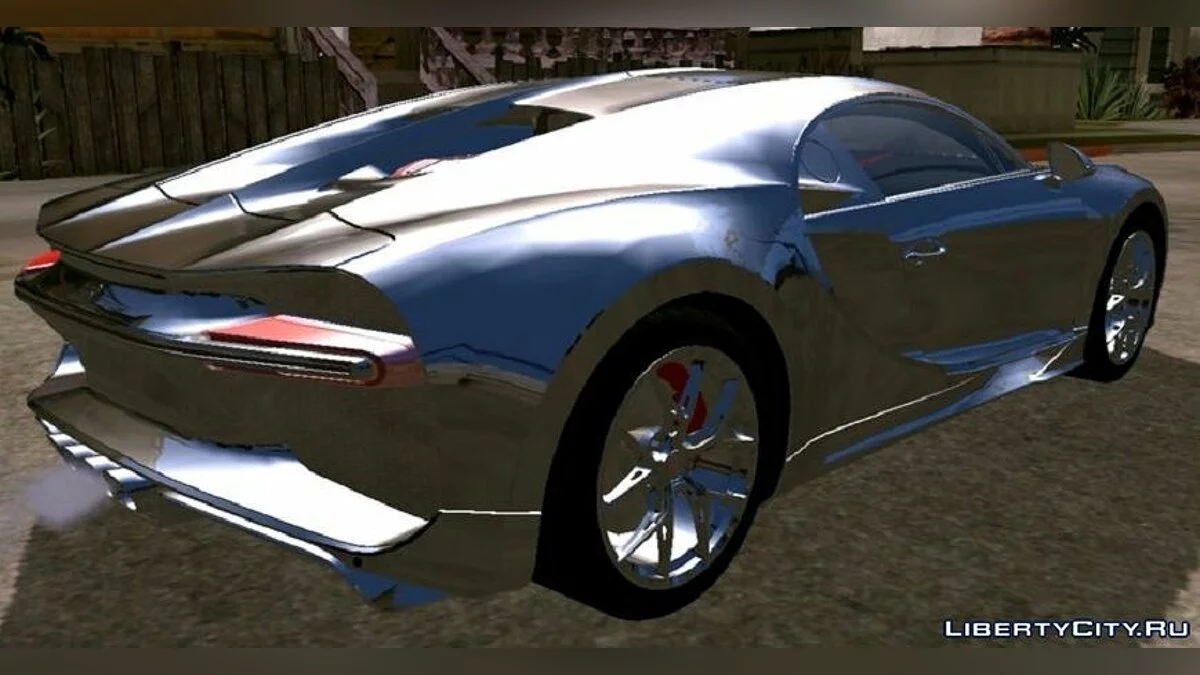2018 بوجاتي تشيرون سبورت / GTA سان أندرياس (iOS، أندرويد)