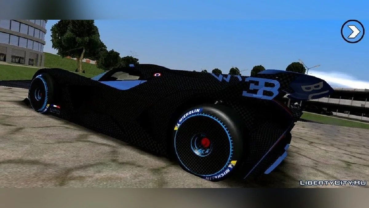 Bugatti Bolide 2024 / GTA San Andreas (iOS, Android)