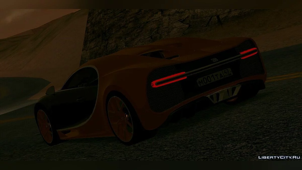 Bugatti Chiron / GTA San Andreas (iOS, Android)