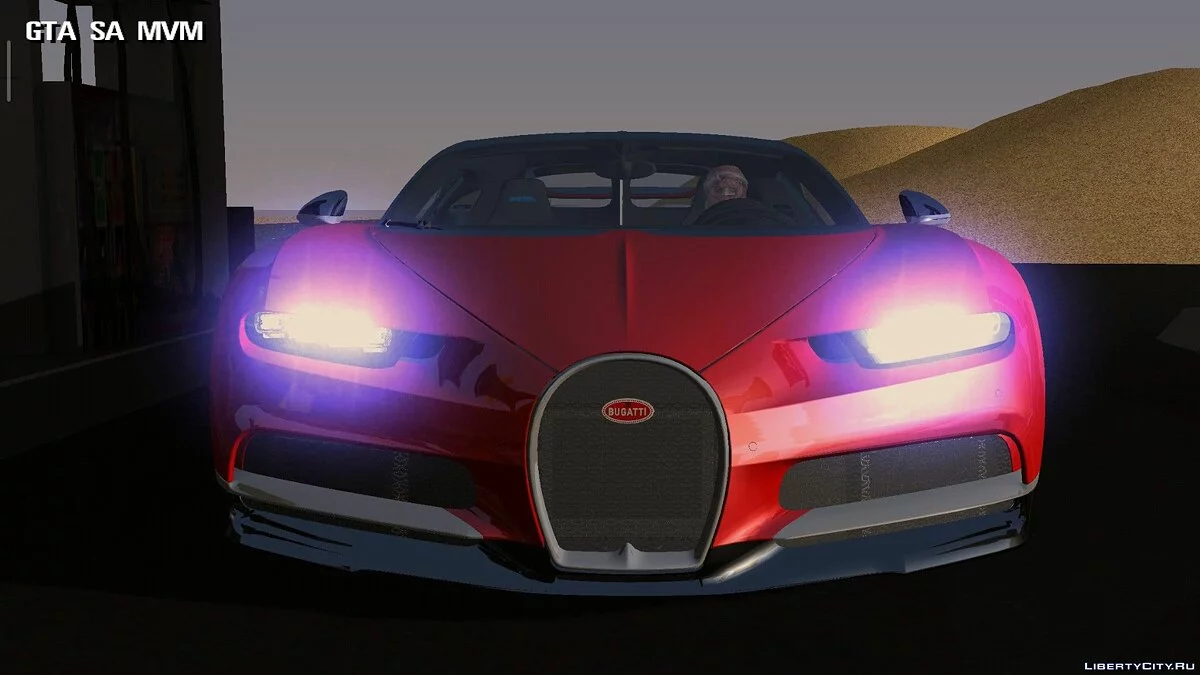 Bugatti Chiron / GTA San Andreas (iOS, Android)
