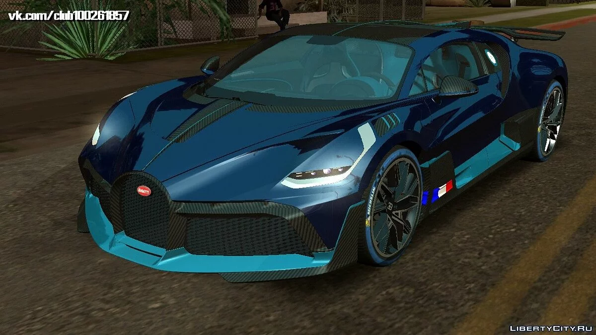 Bugatti Divo 2019 / GTA San Andreas (iOS, Android)