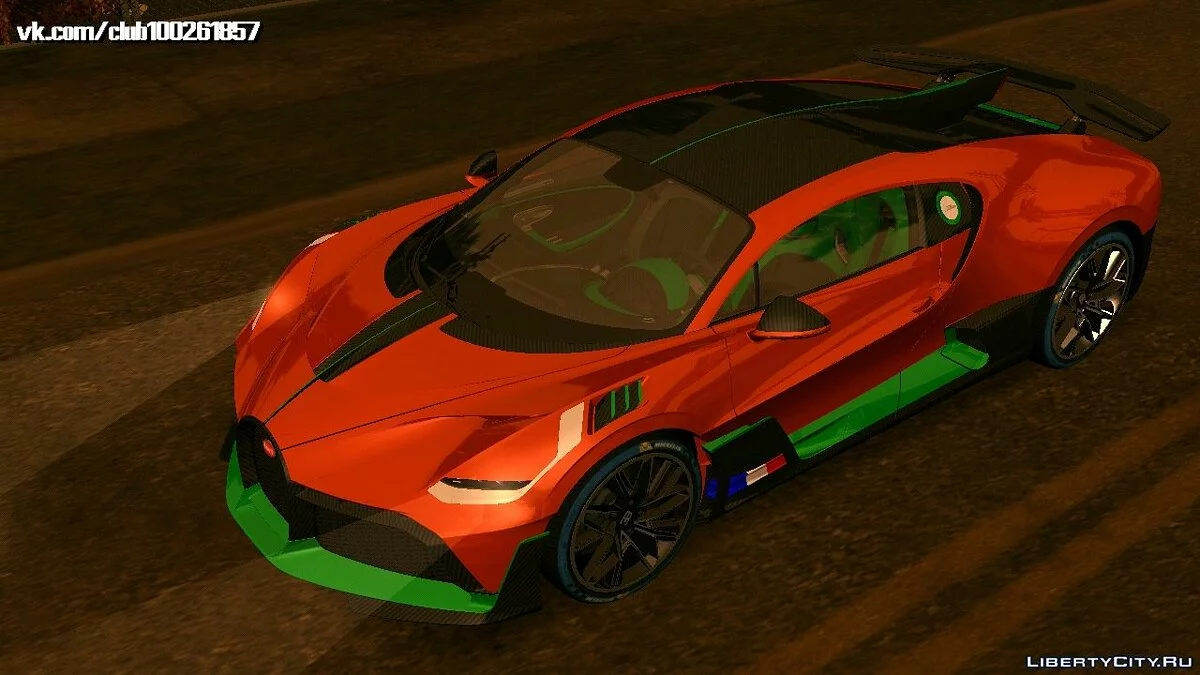 Bugatti Divo 2019 / GTA San Andreas (iOS, Android)