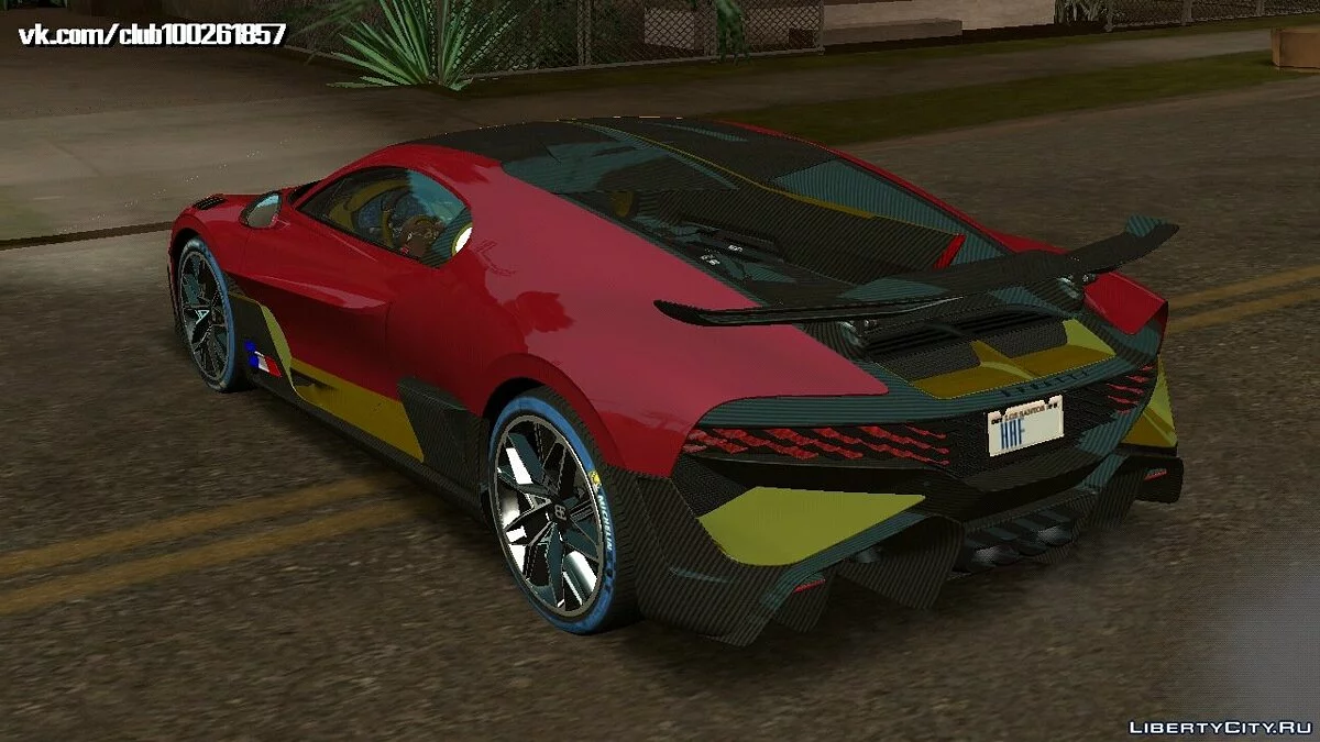 Bugatti Divo 2019 / GTA San Andreas (iOS, Android)