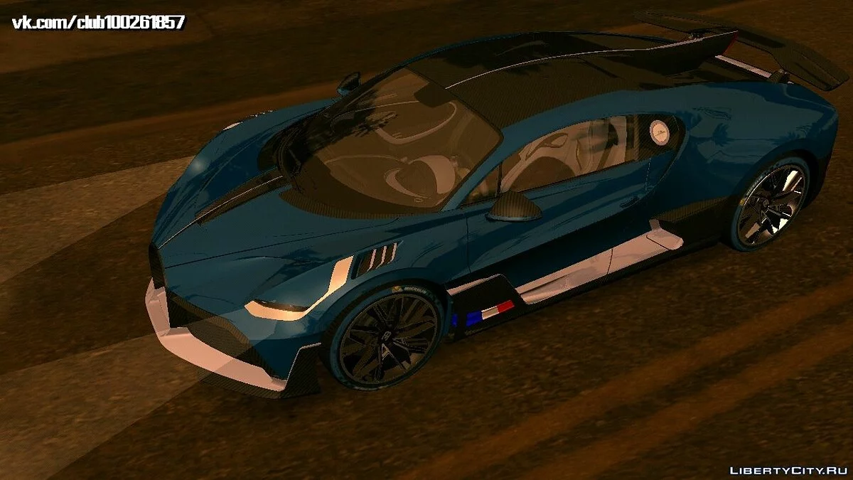 Bugatti Divo 2019 / GTA San Andreas (iOS, Android)
