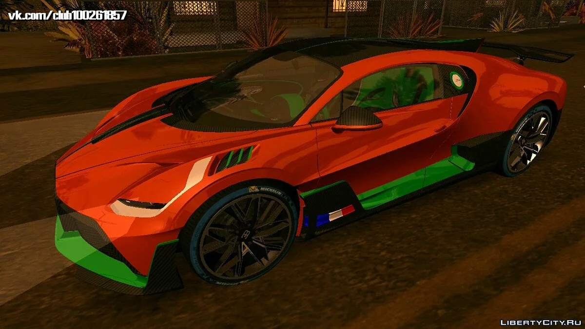 Bugatti Divo 2019 / GTA San Andreas (iOS, Android)