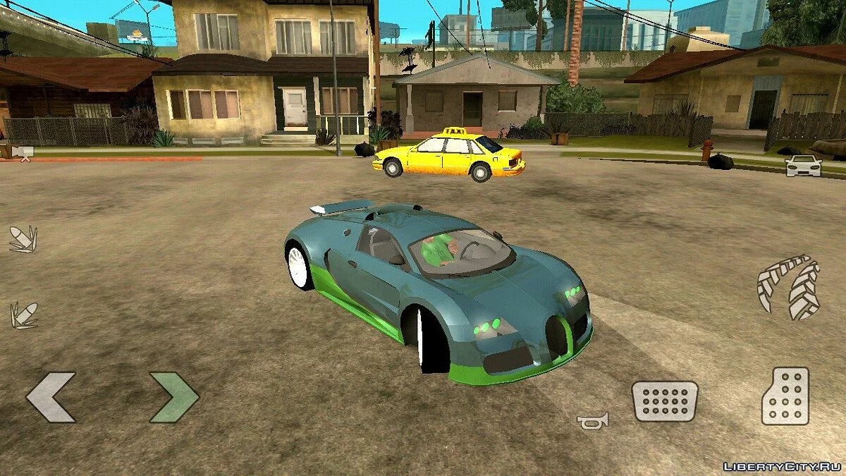Bugatti Veyron (тільки DFF) / GTA San Andreas (iOS, Android)