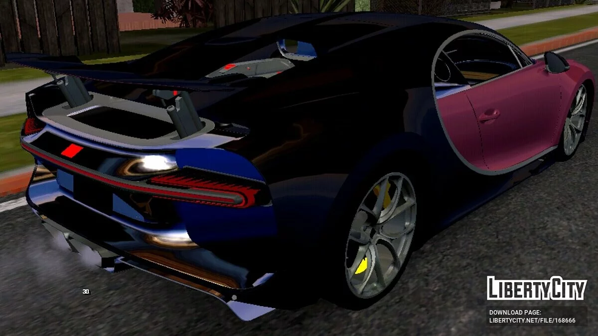 Bugatti Chiron (仅 DFF) / GTA San Andreas (iOS, Android)