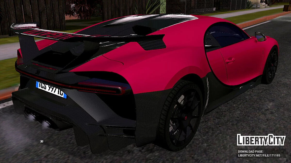 Bugatti Chiron Pur Sport / GTA San Andreas (iOS, Android)
