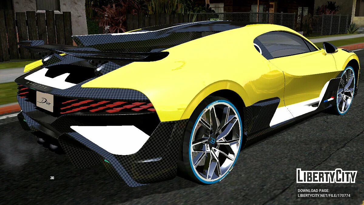 Bugatti Divo (DFF uniquement) / GTA San Andreas (iOS, Android)