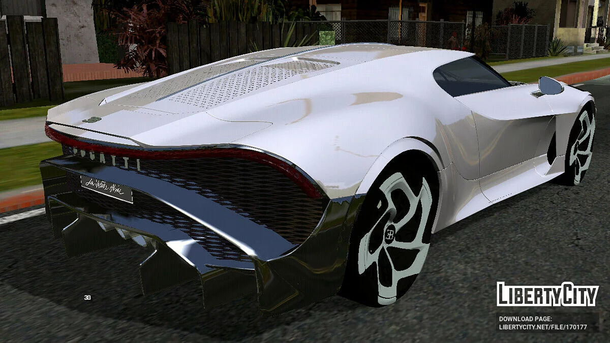 Bugatti La Voiture Noire (тільки DFF) / GTA San Andreas (iOS, Android)