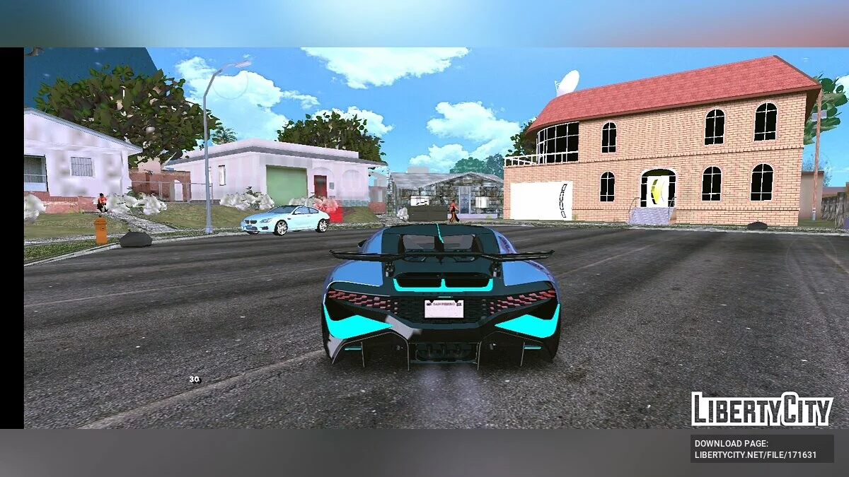 Buggati Chiron / GTA San Andreas (iOS, Android)