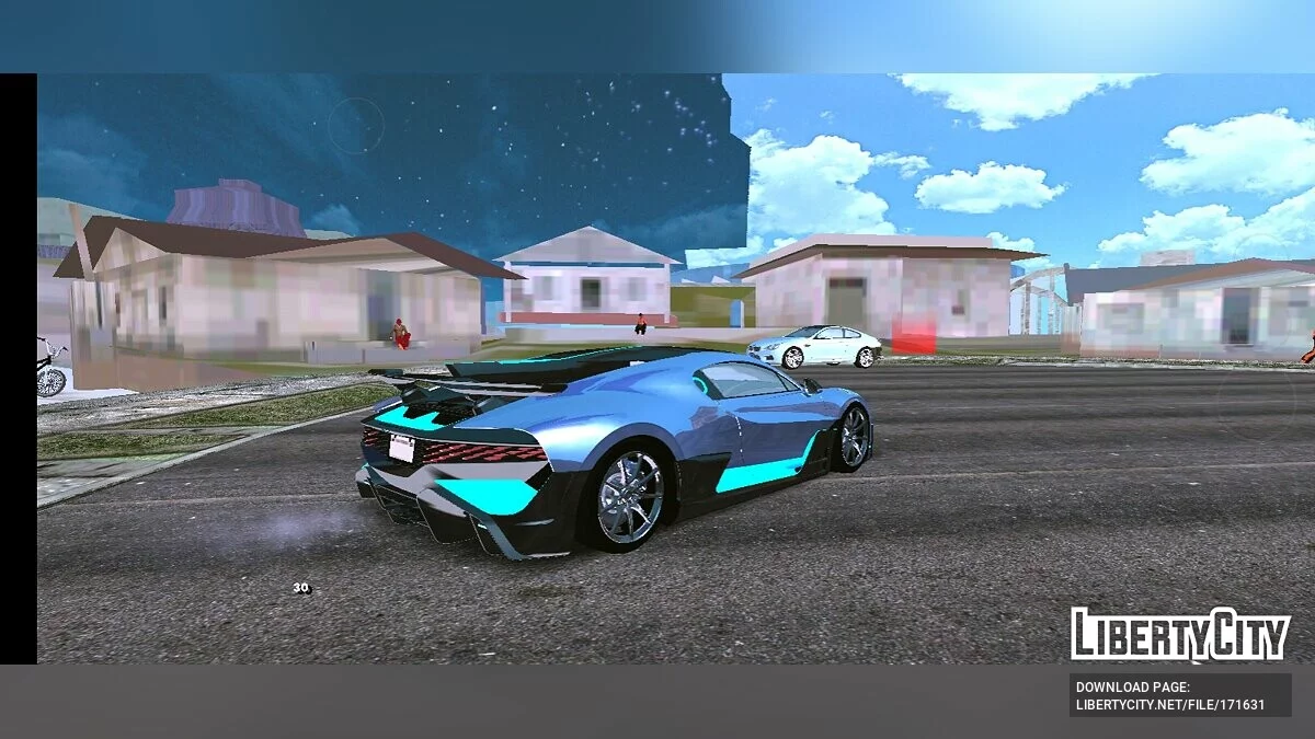 Buggati Chiron / GTA San Andreas (iOS, Android)