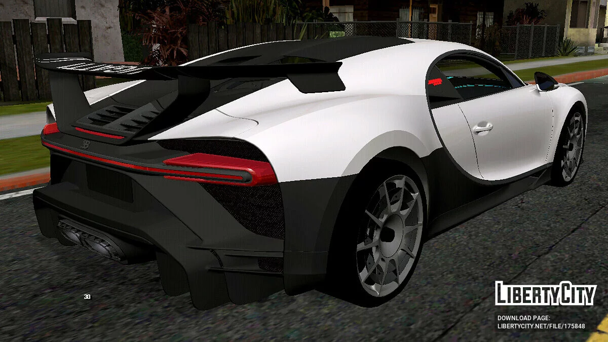 Bugatti Chiron Pur Sport 2021 (тільки DFF) / GTA San Andreas (iOS, Android)