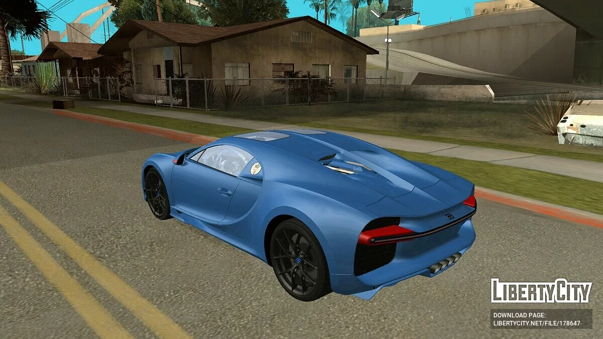 Bugatti Chiron Sport / GTA San Andreas (iOS, Android)