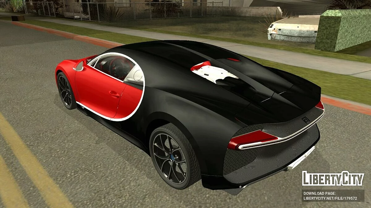 Bugatti Chiron / GTA San Andreas (iOS, Android)