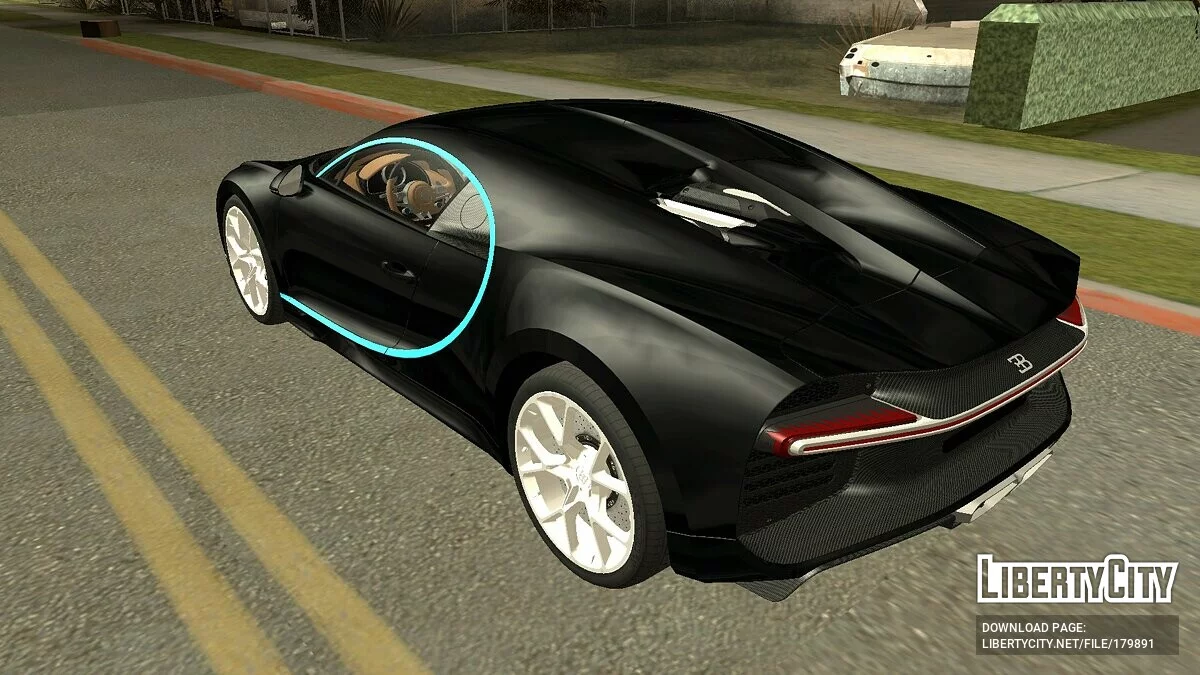 Bugatti Chiron / GTA San Andreas (iOS, Android)