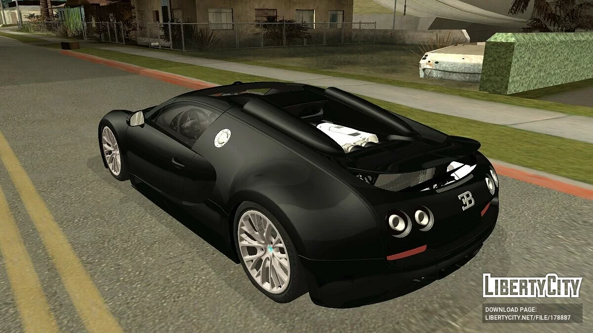 Bugatti Veyron Grand Sport Vitesse 2012 / GTA San Andreas (iOS, Android)