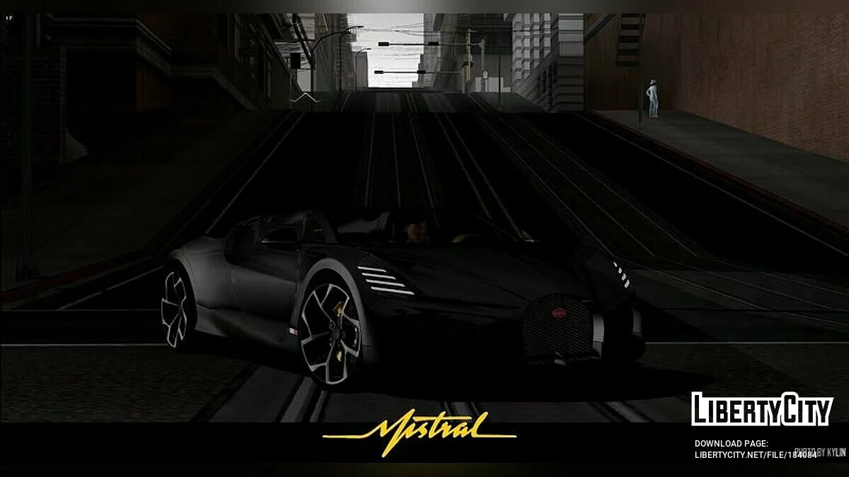 Bugatti W16 Mistral 2024 / GTA San Andreas (iOS, Android)