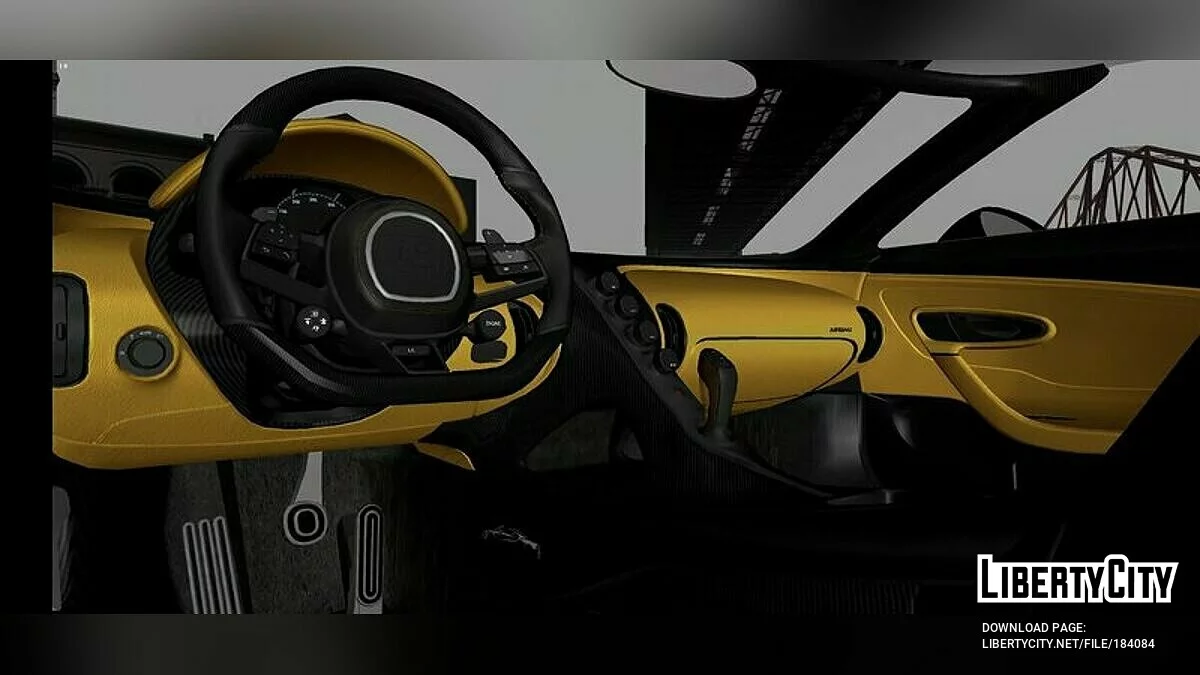 Bugatti W16 Mistral 2024 / GTA San Andreas (iOS, Android)
