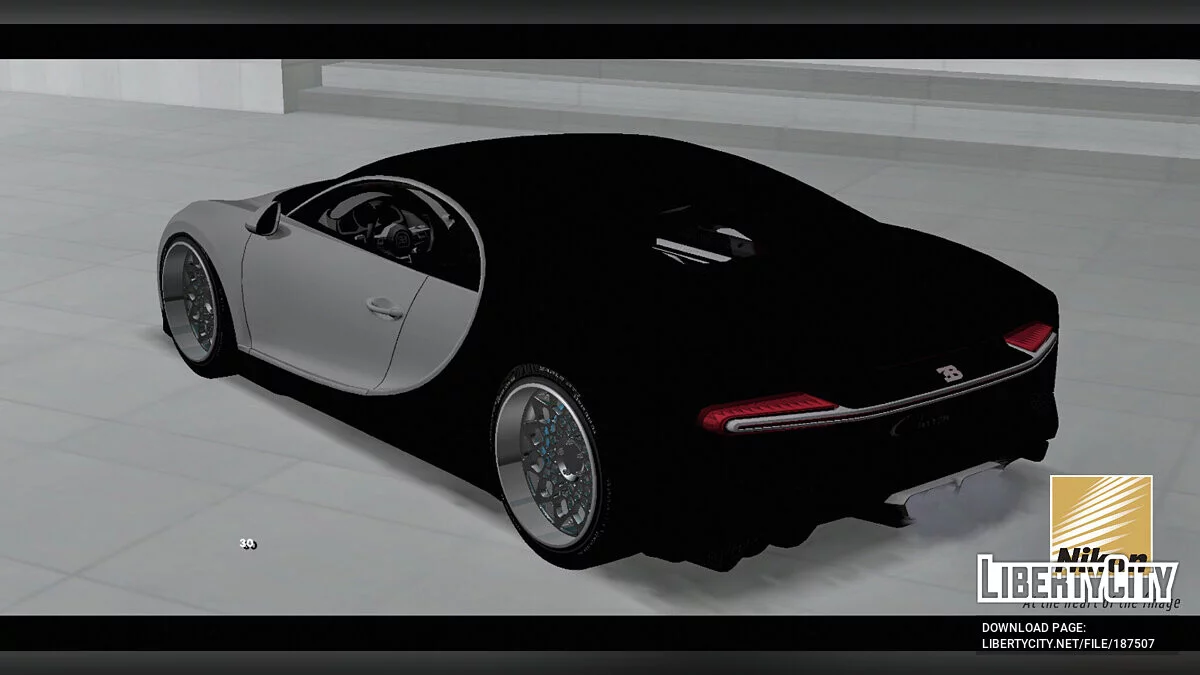 Bugatti Chiron de Roselia / GTA San Andreas (iOS, Android)
