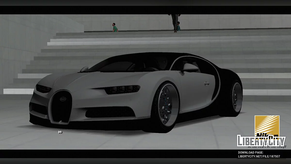 Bugatti Chiron de Roselia / GTA San Andreas (iOS, Android)