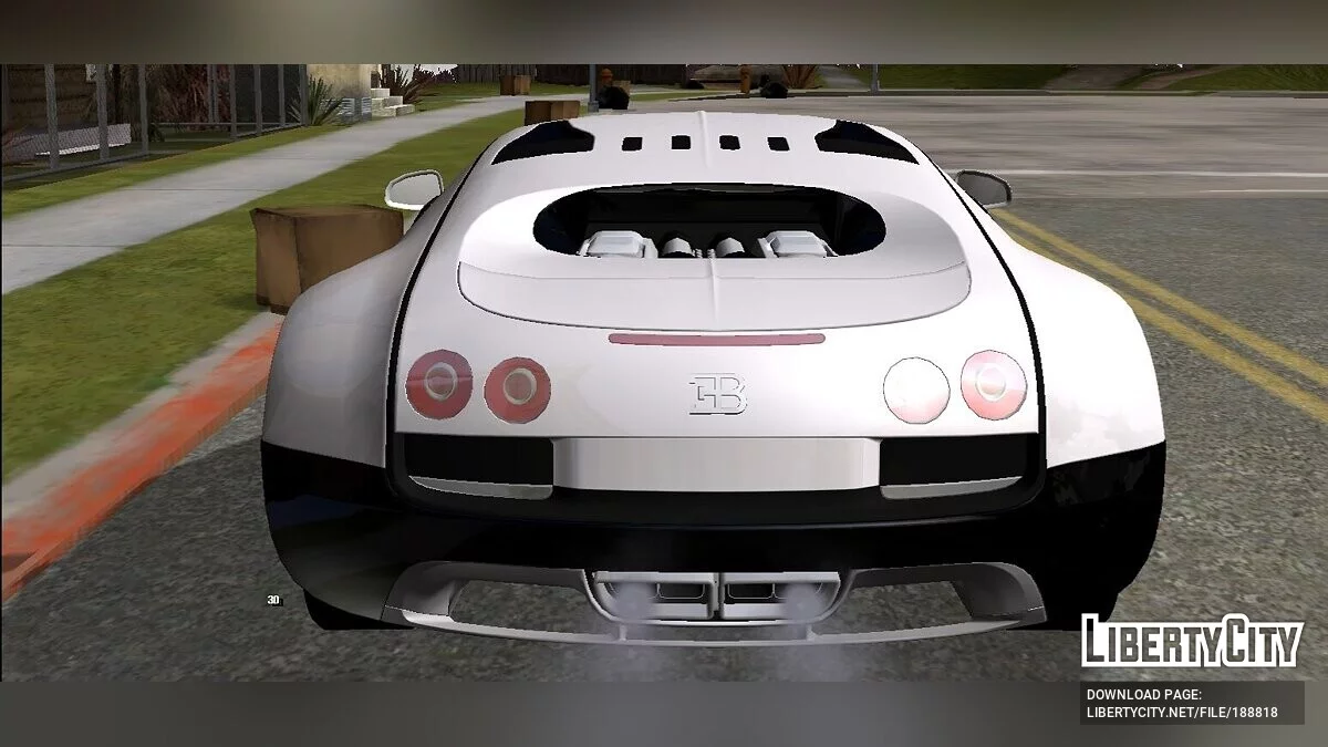 Bugatti Veyron (лише DFF) / GTA San Andreas (iOS, Android)