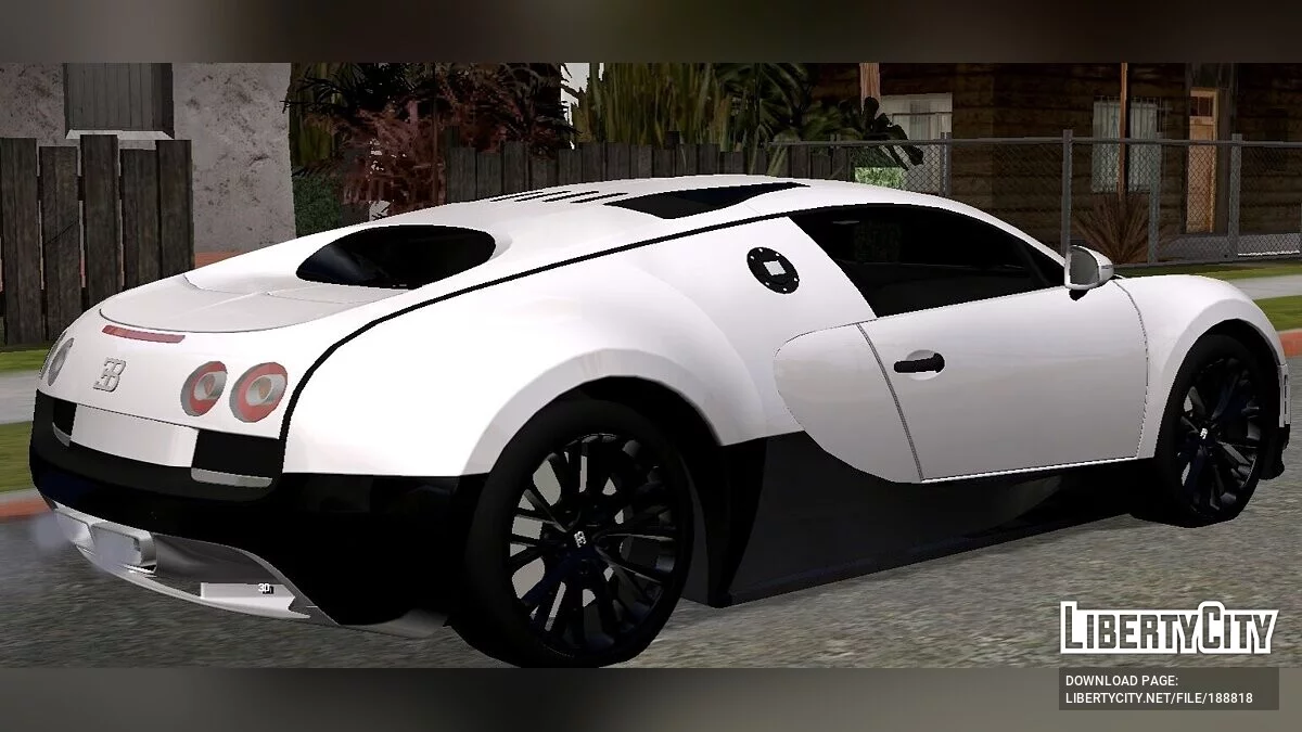 Bugatti Veyron (лише DFF) / GTA San Andreas (iOS, Android)
