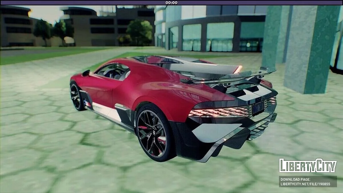 Bugatti Divo 2019 / GTA San Andreas (iOS, Android)